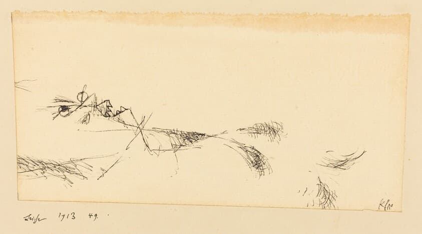 Leiche (Corpse) — Paul Klee