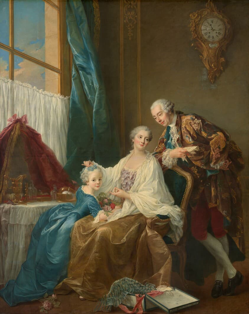 Family Portrait — François-Hubert Drouais