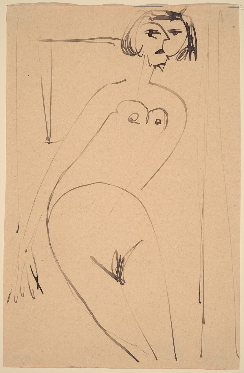 Nude — Ernst Ludwig Kirchner