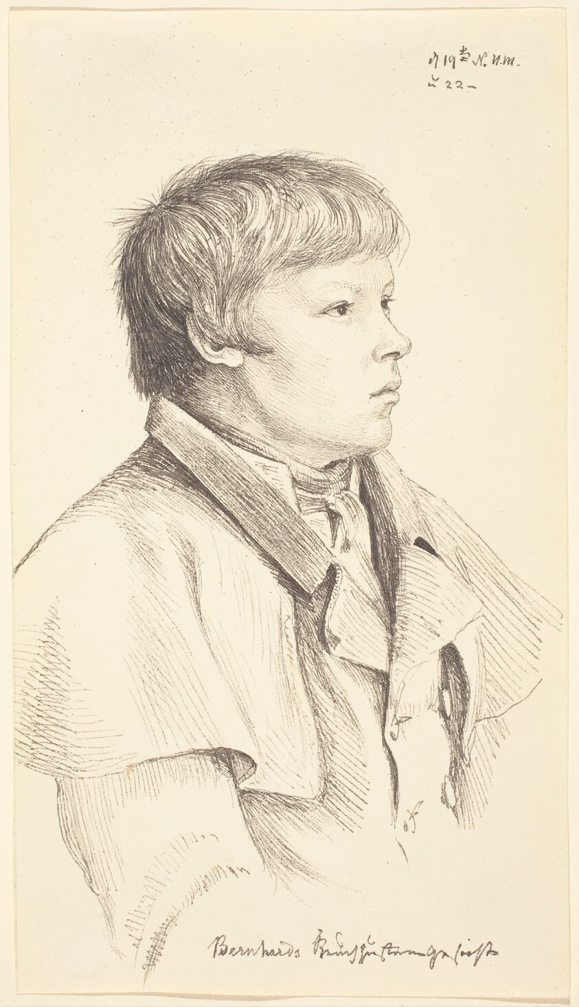 Bernhard's Whooping Cough Face — Gerhard Wilhelm von Reutern