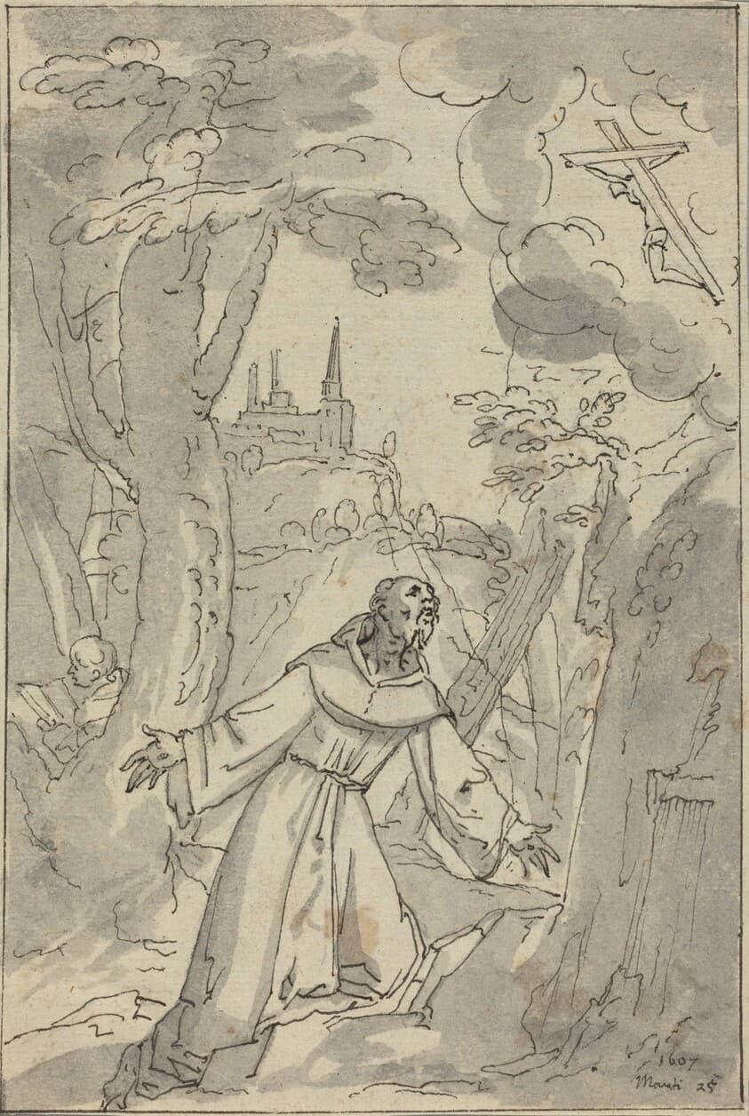 The Stigmatization of Saint Francis — Johann Matthias Kager