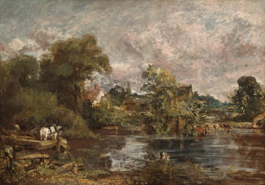 The White Horse — John Constable