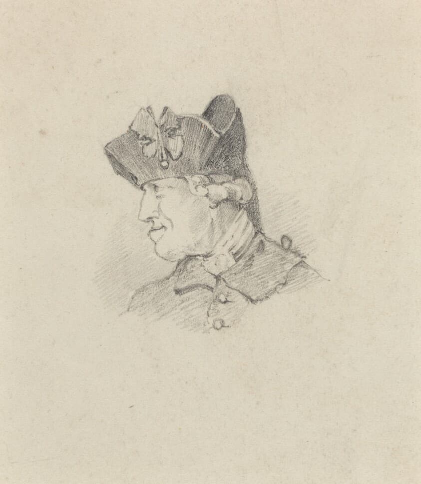 Head of a Man — Félix-Hilaire Buhot