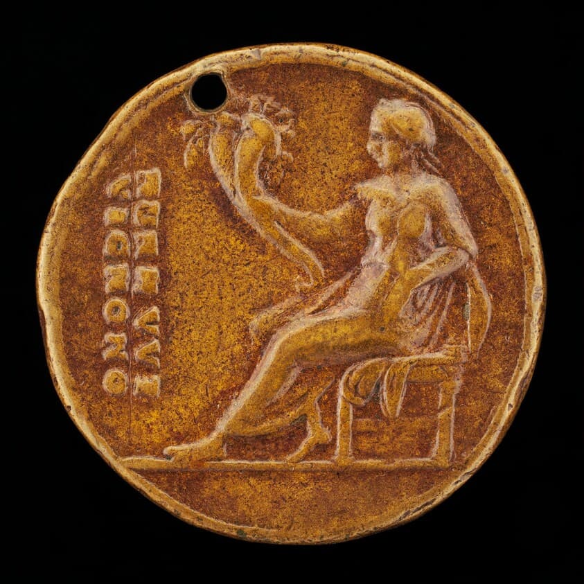 Concord Holding Cornucopiae [reverse] — Valerio Belli