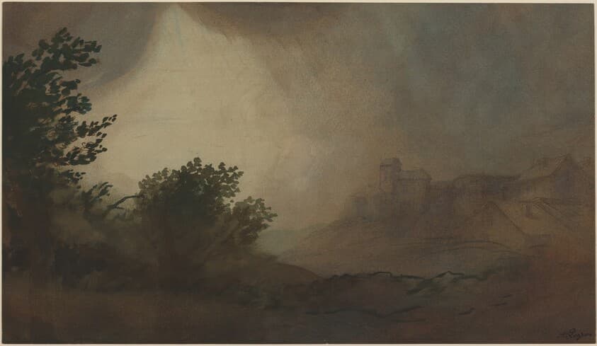 Storm — Alphonse Legros