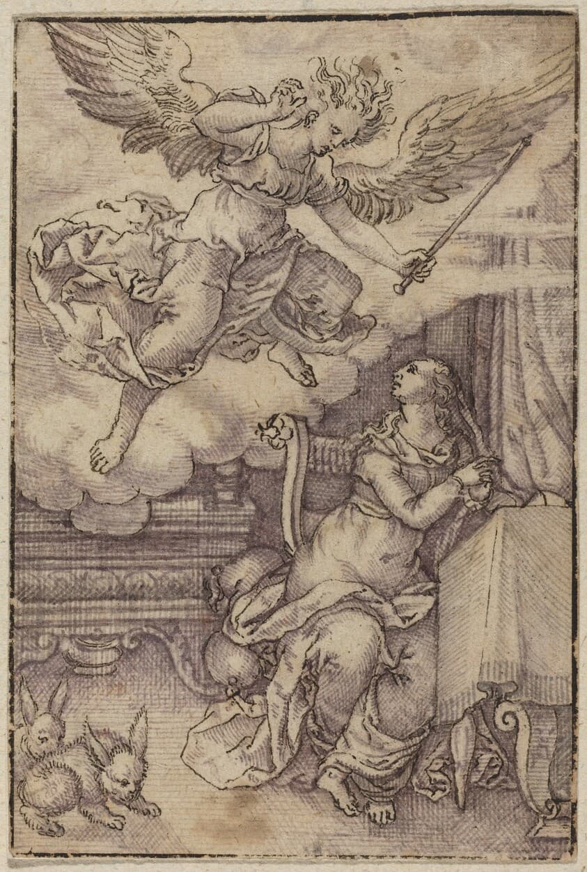The Annunciation — Virgil Solis