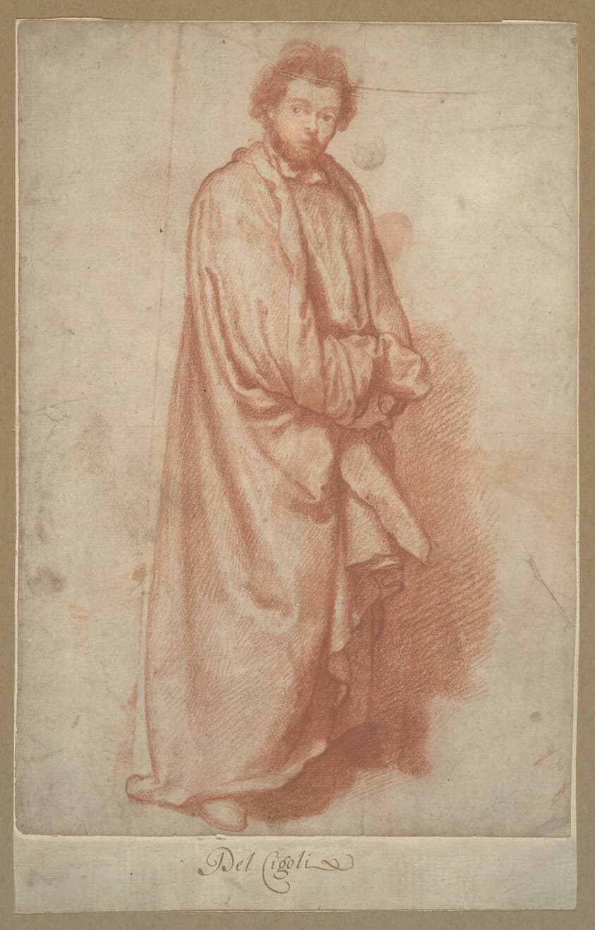 A Standing Bearded Man — Sigismondo Coccapani