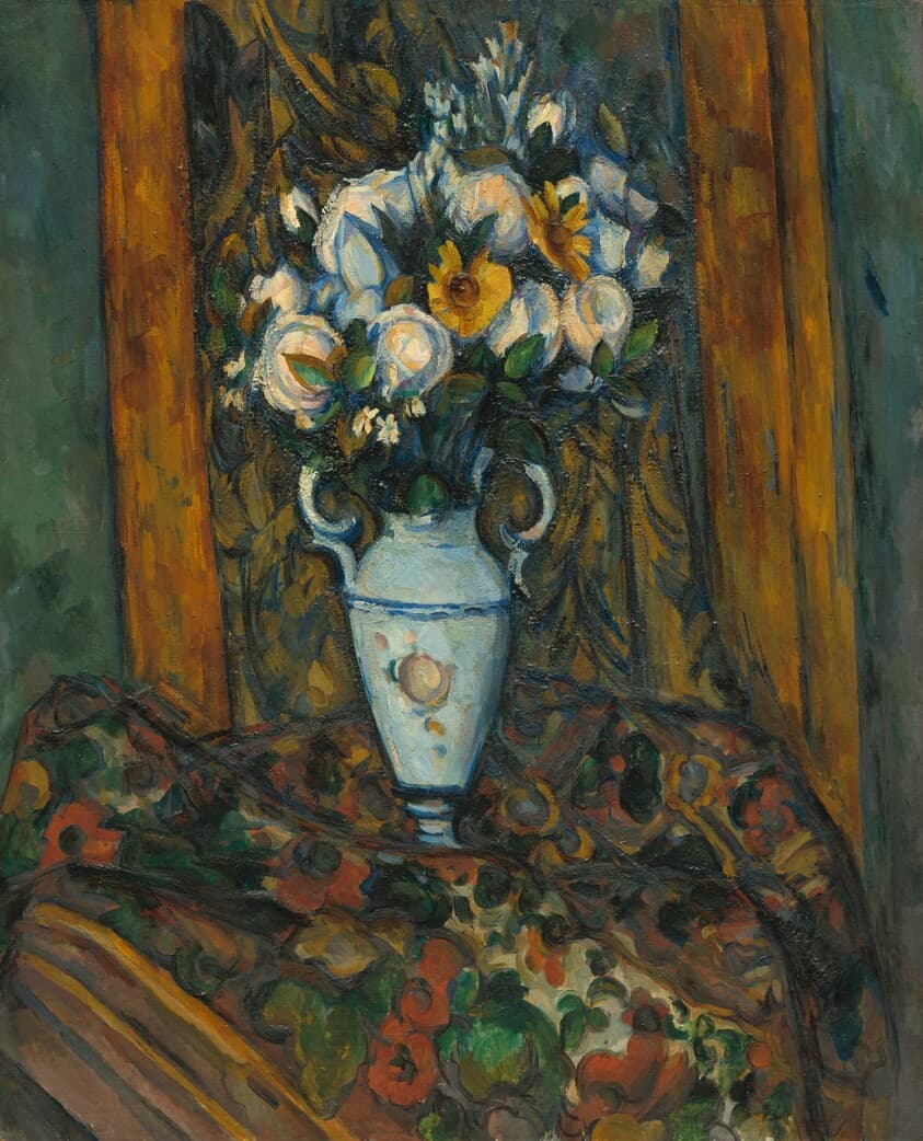 Vase of Flowers — Paul Cezanne
