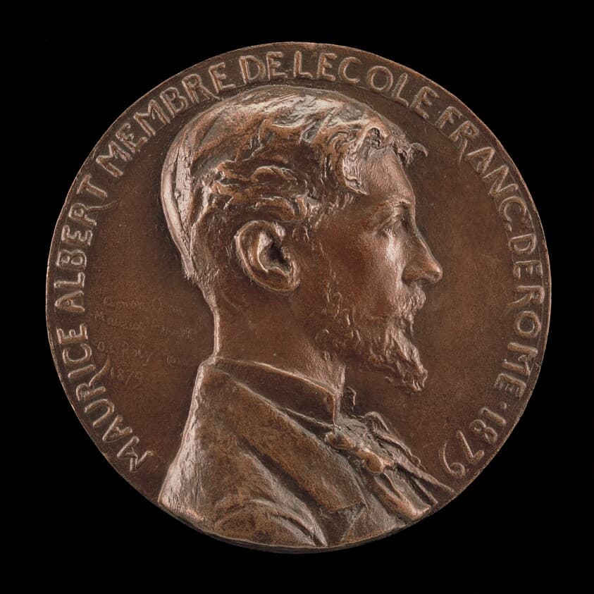 Maurice Albert, 1854-1907 — Louis-Oscar Roty