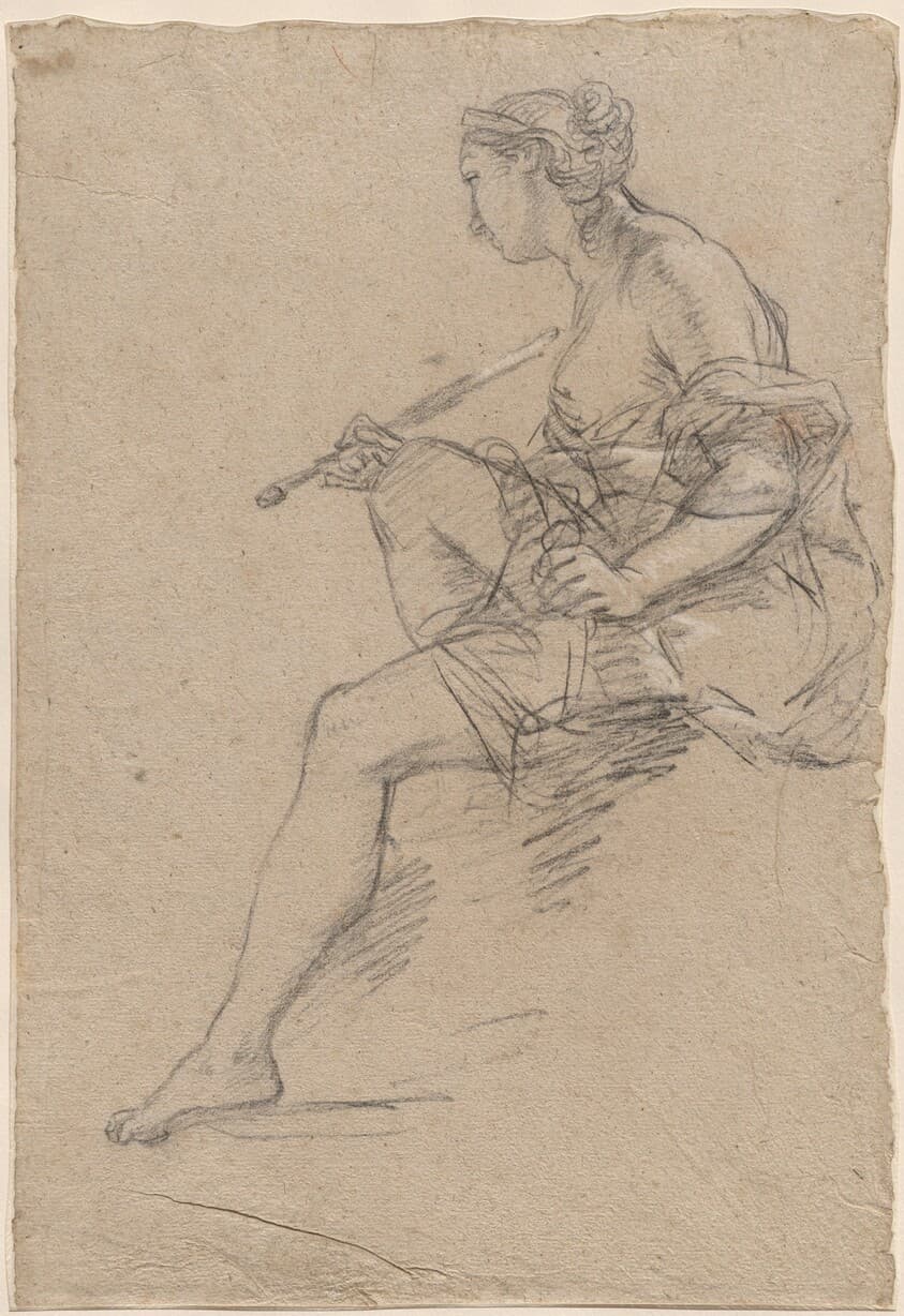 Study for an Allegory of Painting — Etienne Parrocel
