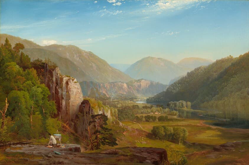 The Juniata, Evening — Thomas Moran