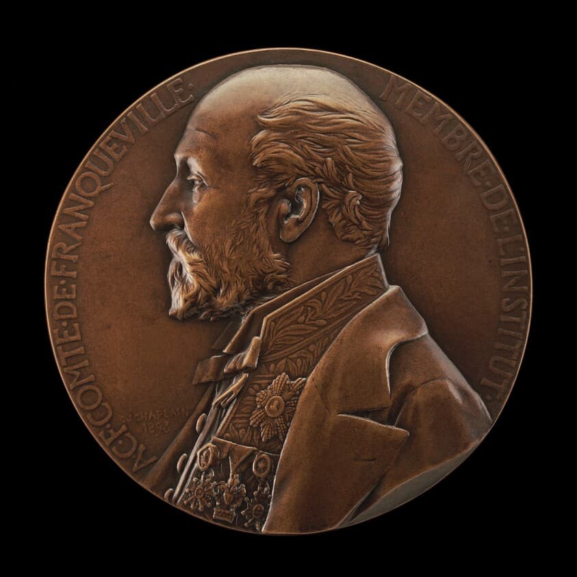Amable-Charles Franquet, 1840-1919, Comte de Franqueville — Jules-Clément Chaplain