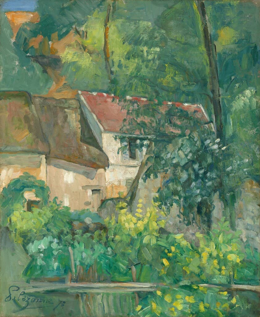 House of Père Lacroix — Paul Cezanne