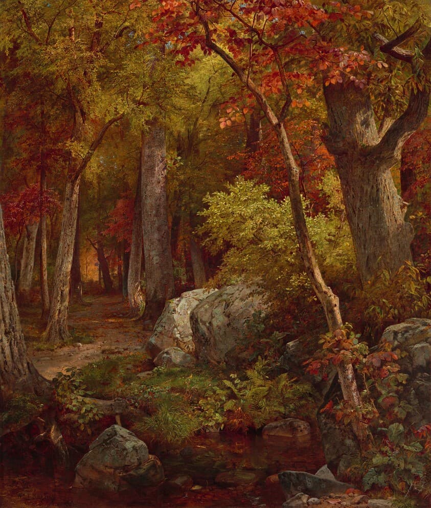 October — William Trost Richards