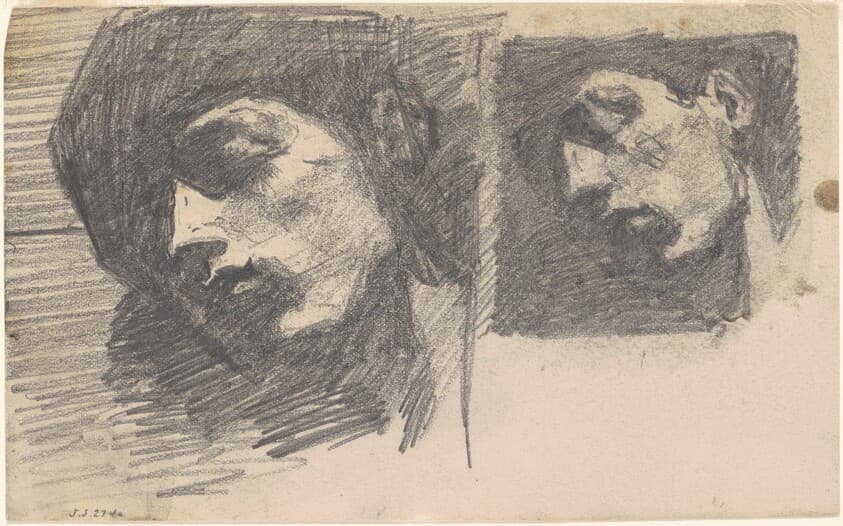 Two Heads — John Singer Sargent