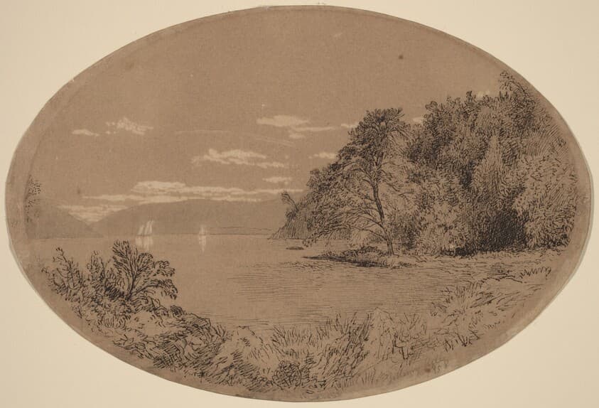 The Hudson at Nyack — John Henry Hill