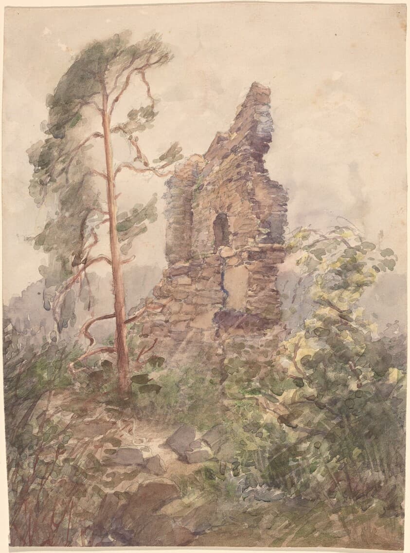 Landscape with Ruin — Karel Vitezslav Masek