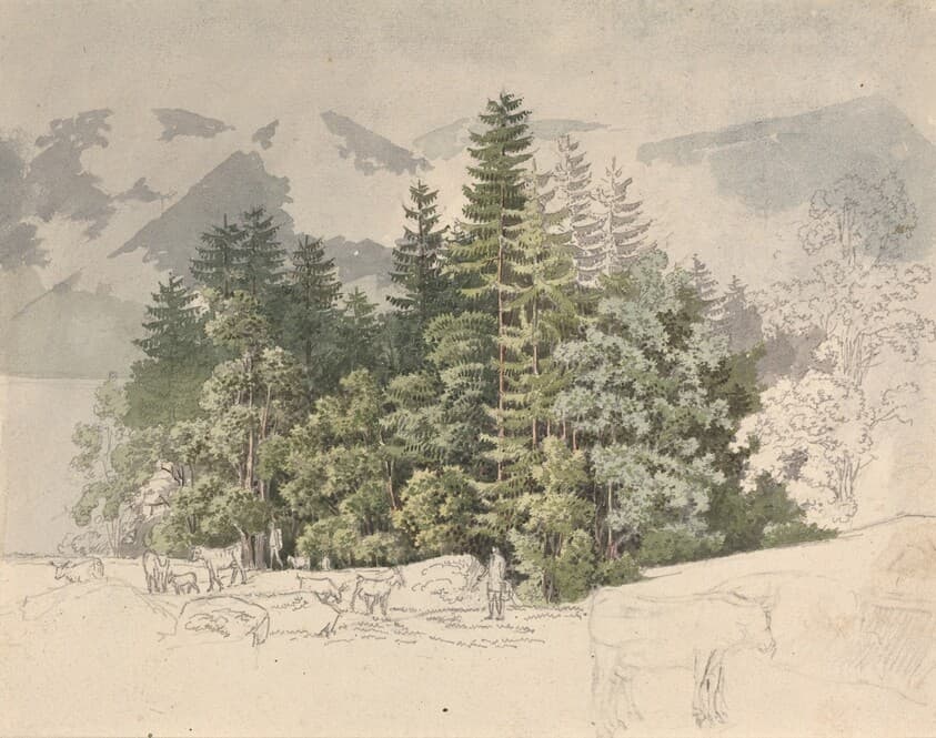 Alpine Landscape — Friedrich Salathé