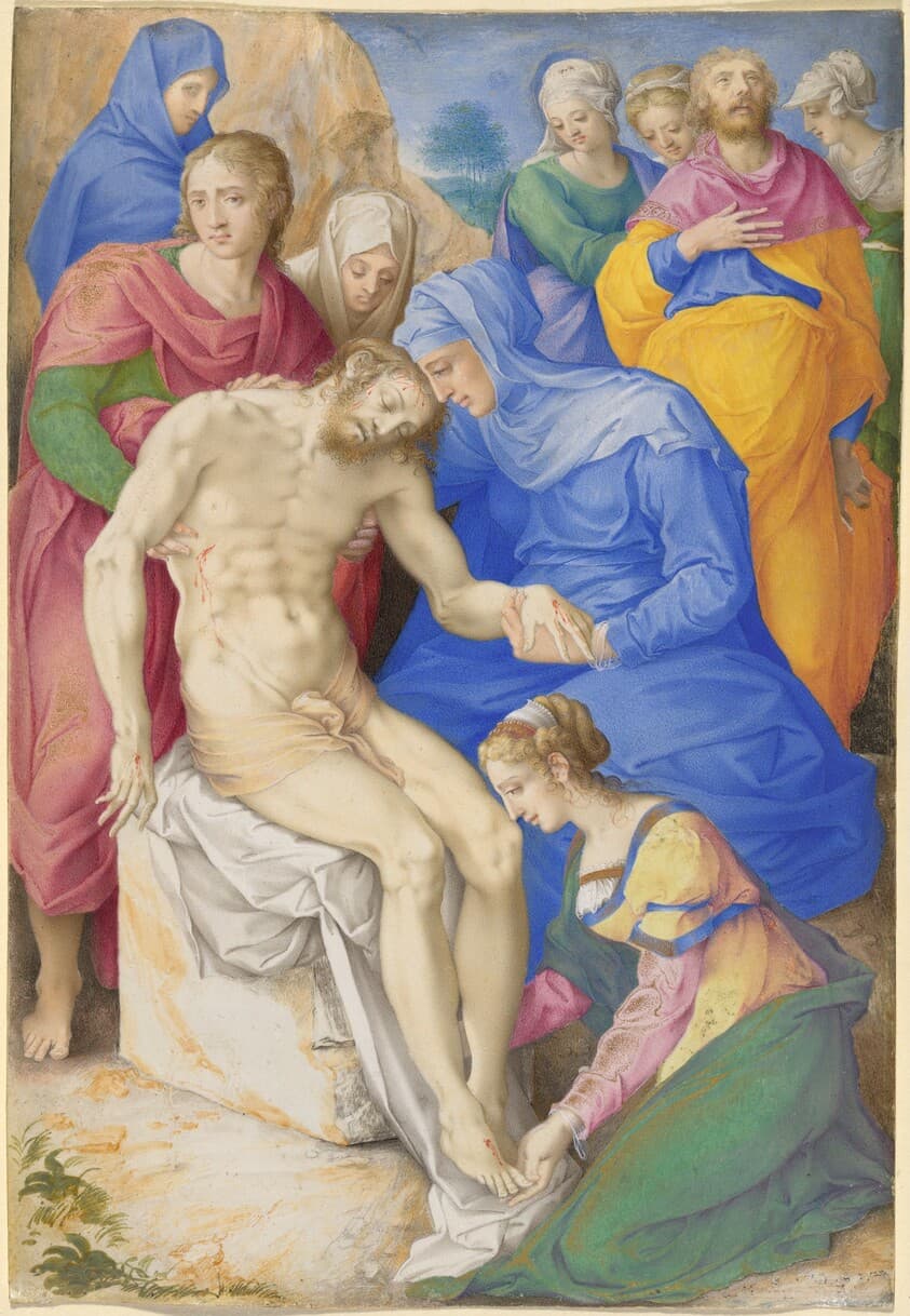 The Lamentation — Giulio Clovio
