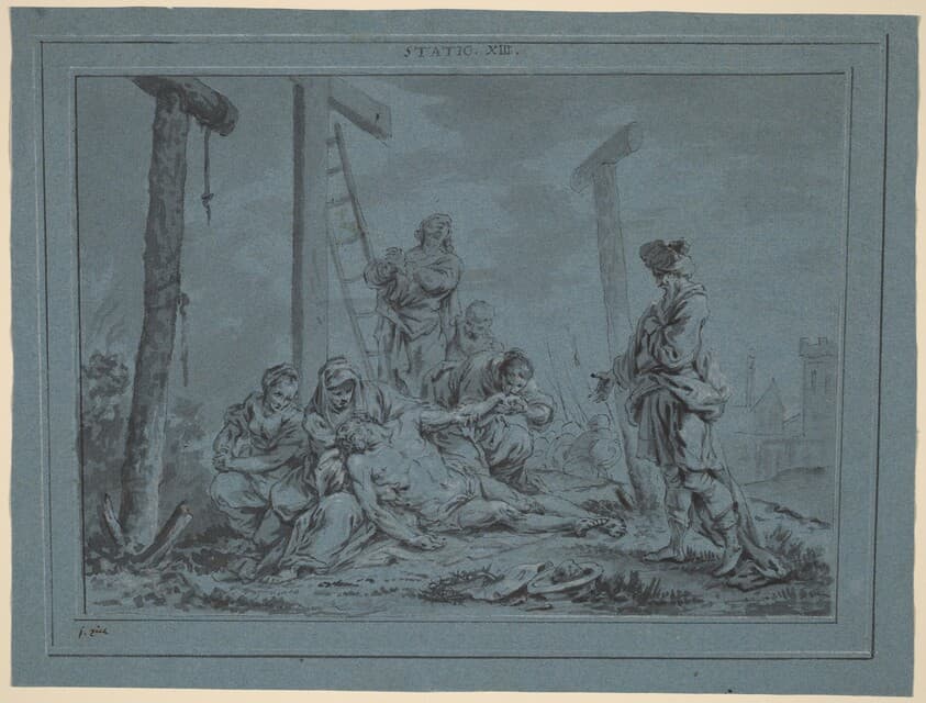 The Lamentation (STATIO XIII) — Januarius Zick