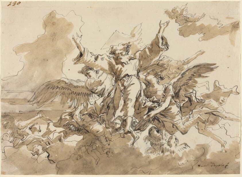 Creation of the Universe — Giovanni Domenico Tiepolo