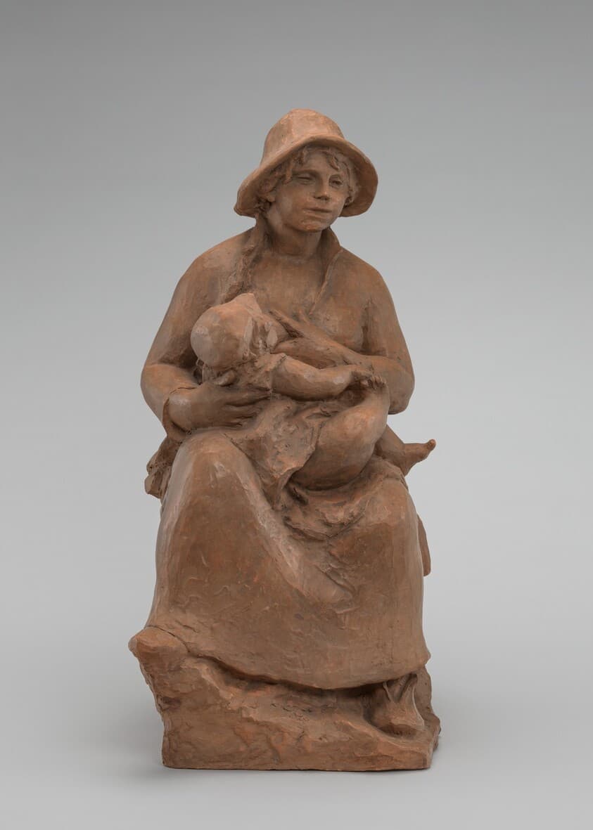 Maternity: Madame Renoir and Son — Auguste Renoir and Richard Guino