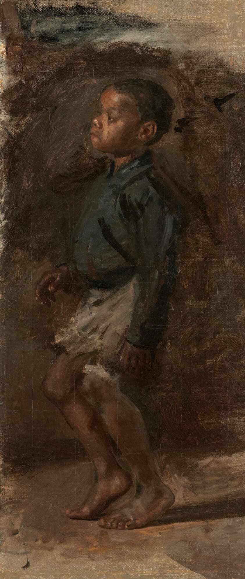 Study for "The Dancing Lesson": The Boy — Thomas Eakins
