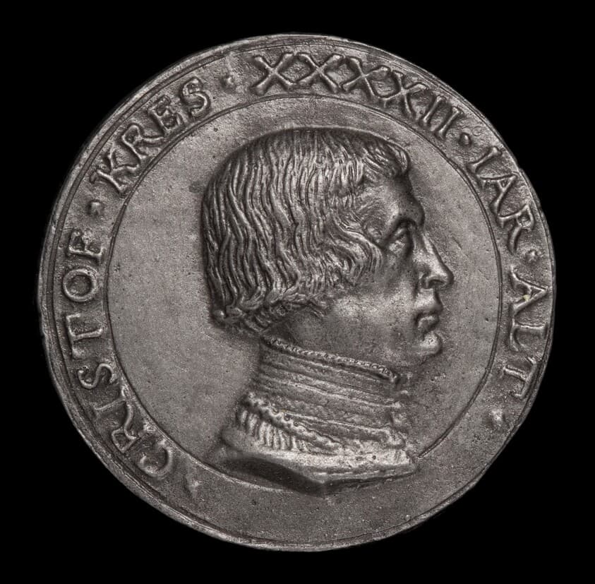 Christoph Kress von Kressenstein,1484-1535, Patrician and Diplomat [obverse] — Matthes Gebel