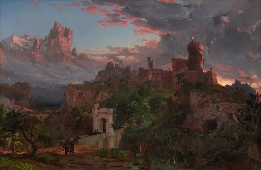 The Spirit of War — Jasper Francis Cropsey