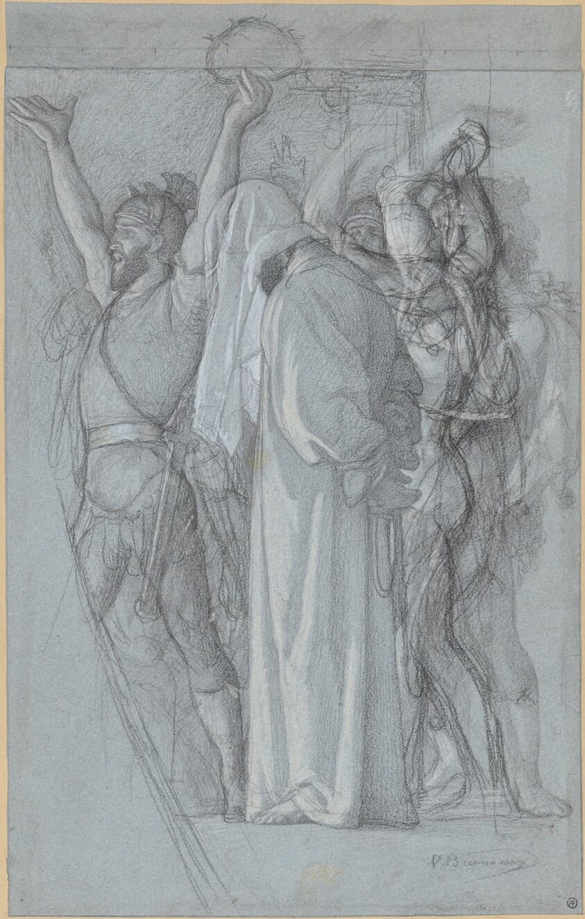 The Mocking of Christ — Victor-François-Eloi Biennourry