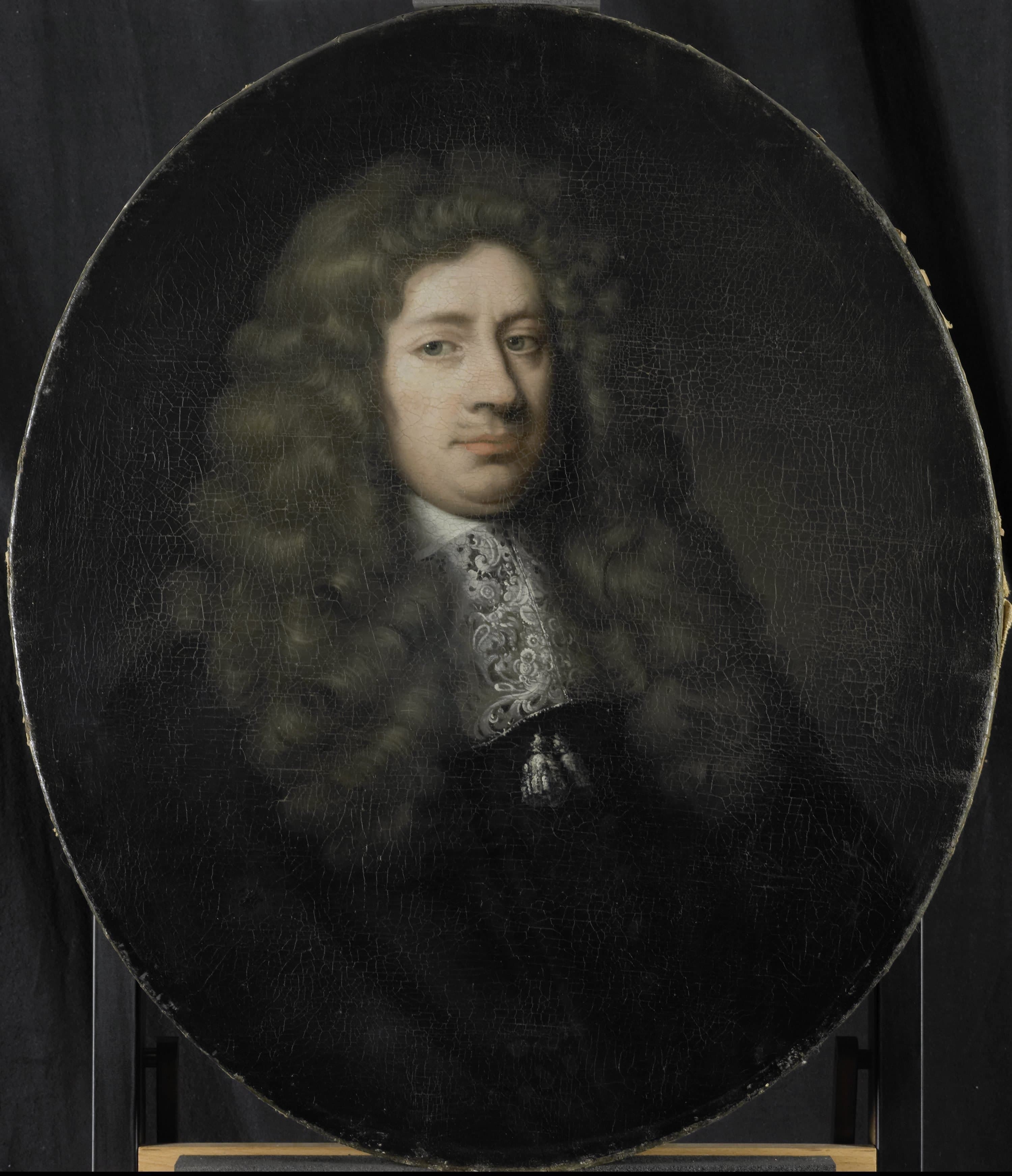 Portrait of Dominicus Rosmale, Director of the Rotterdam Chamber of the Dutch East India Company, elected 1677 — Pieter van der Werff