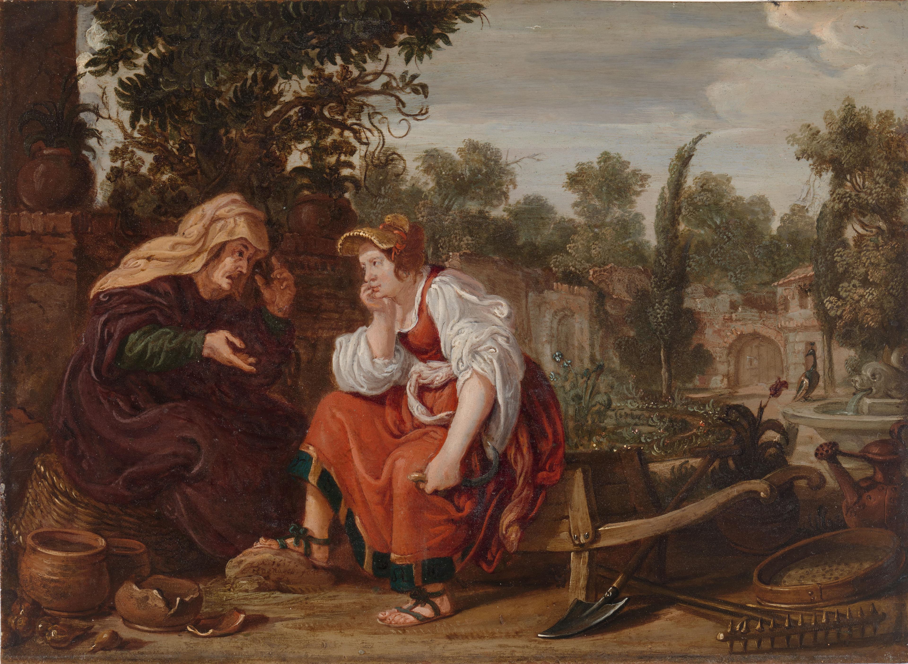 Vertumnus en Pomona — Jan Tengnagel