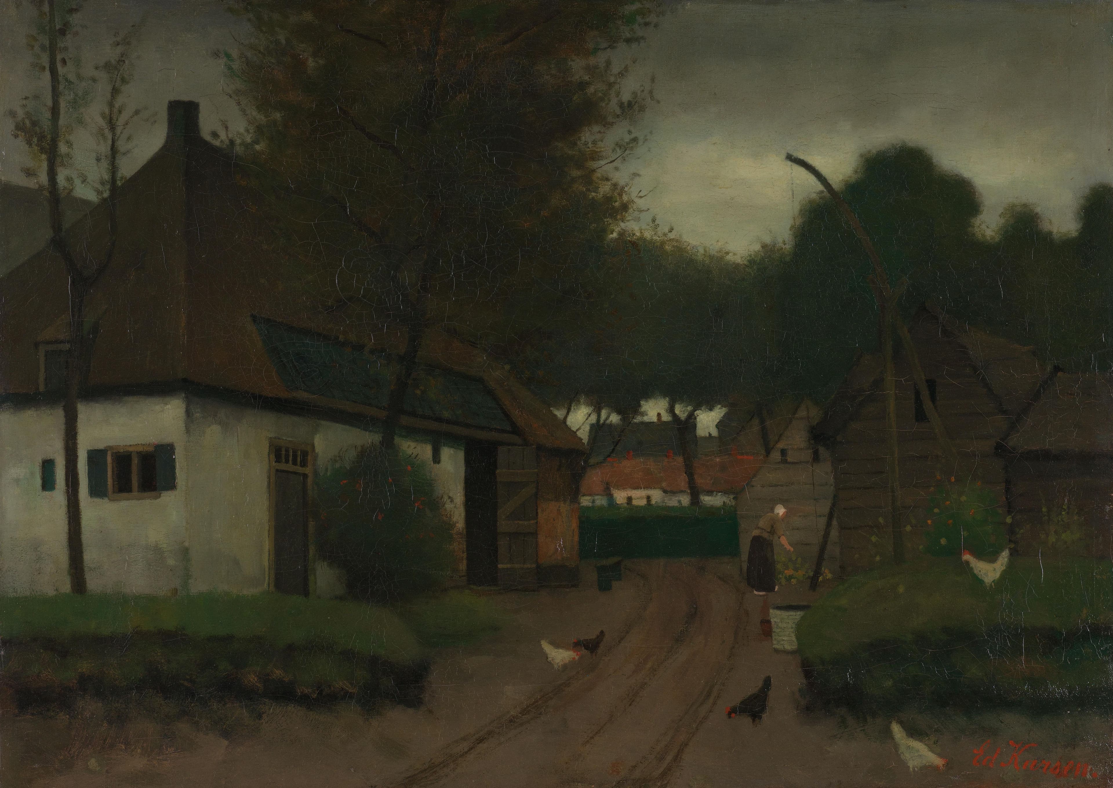 Boerenhofstede — Eduard Karsen
