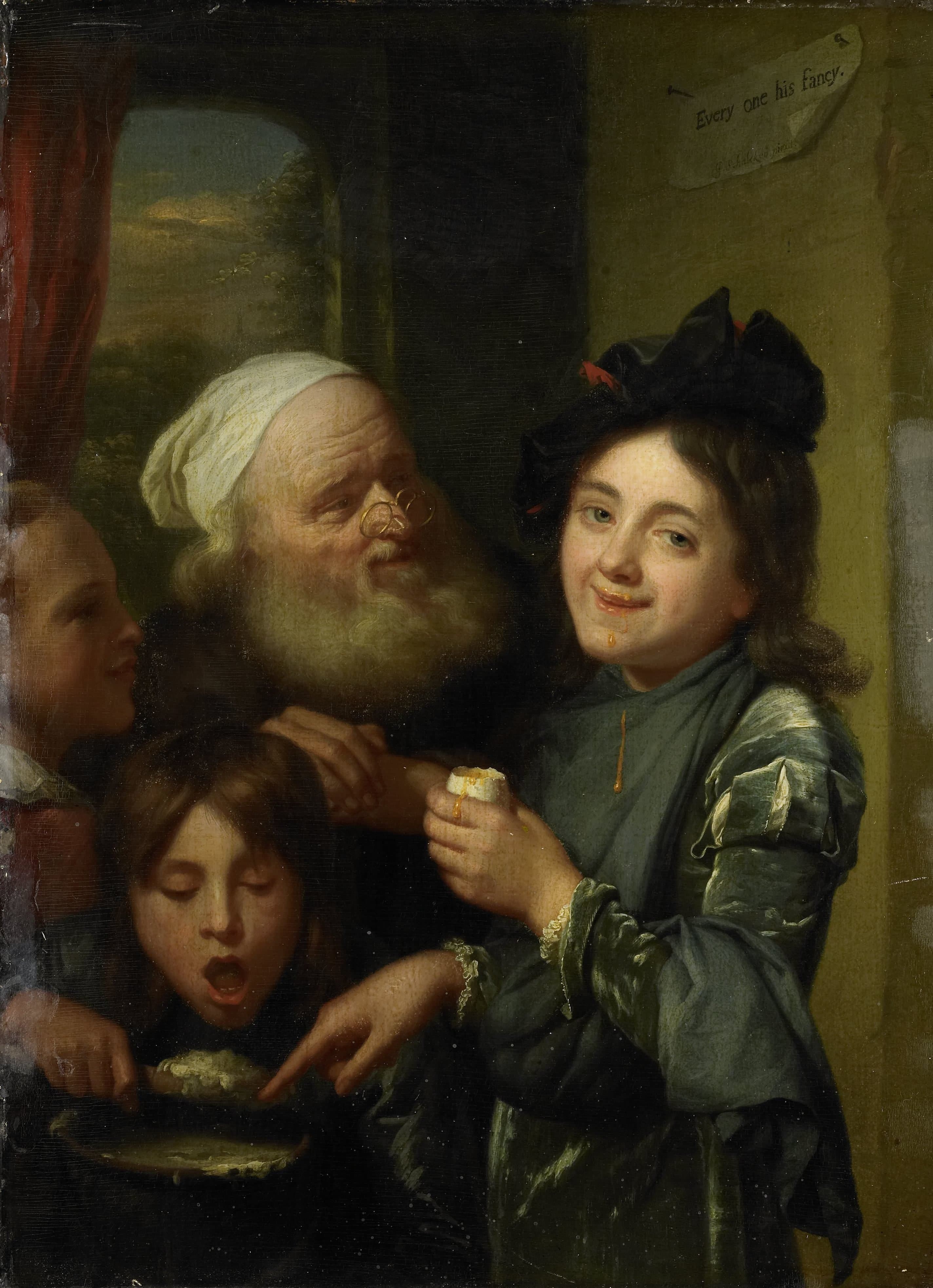 'Elk zijn meug' — Godfried Schalcken