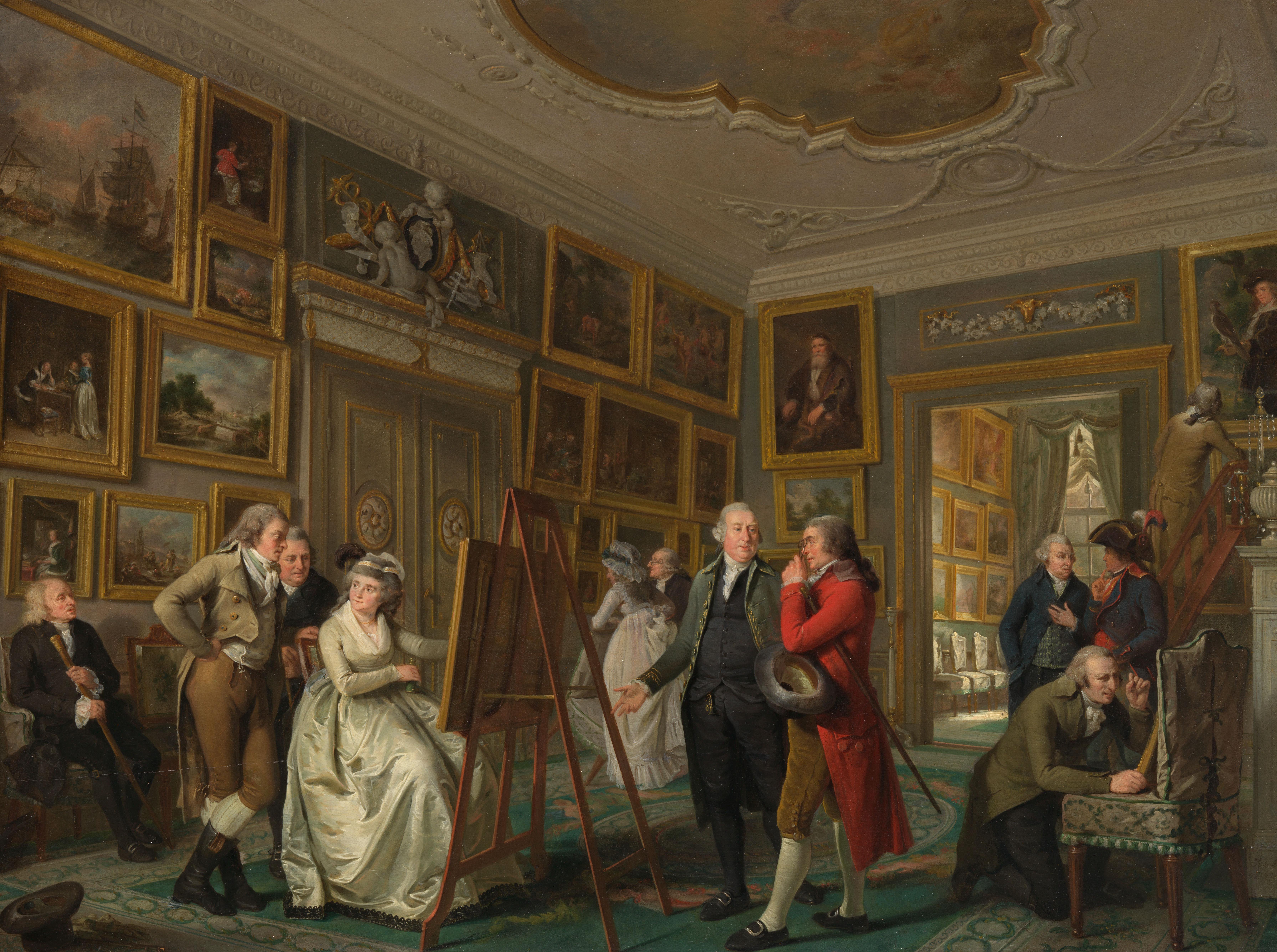 The Art Gallery of Jan Gildemeester Jansz — Adriaan de Lelie
