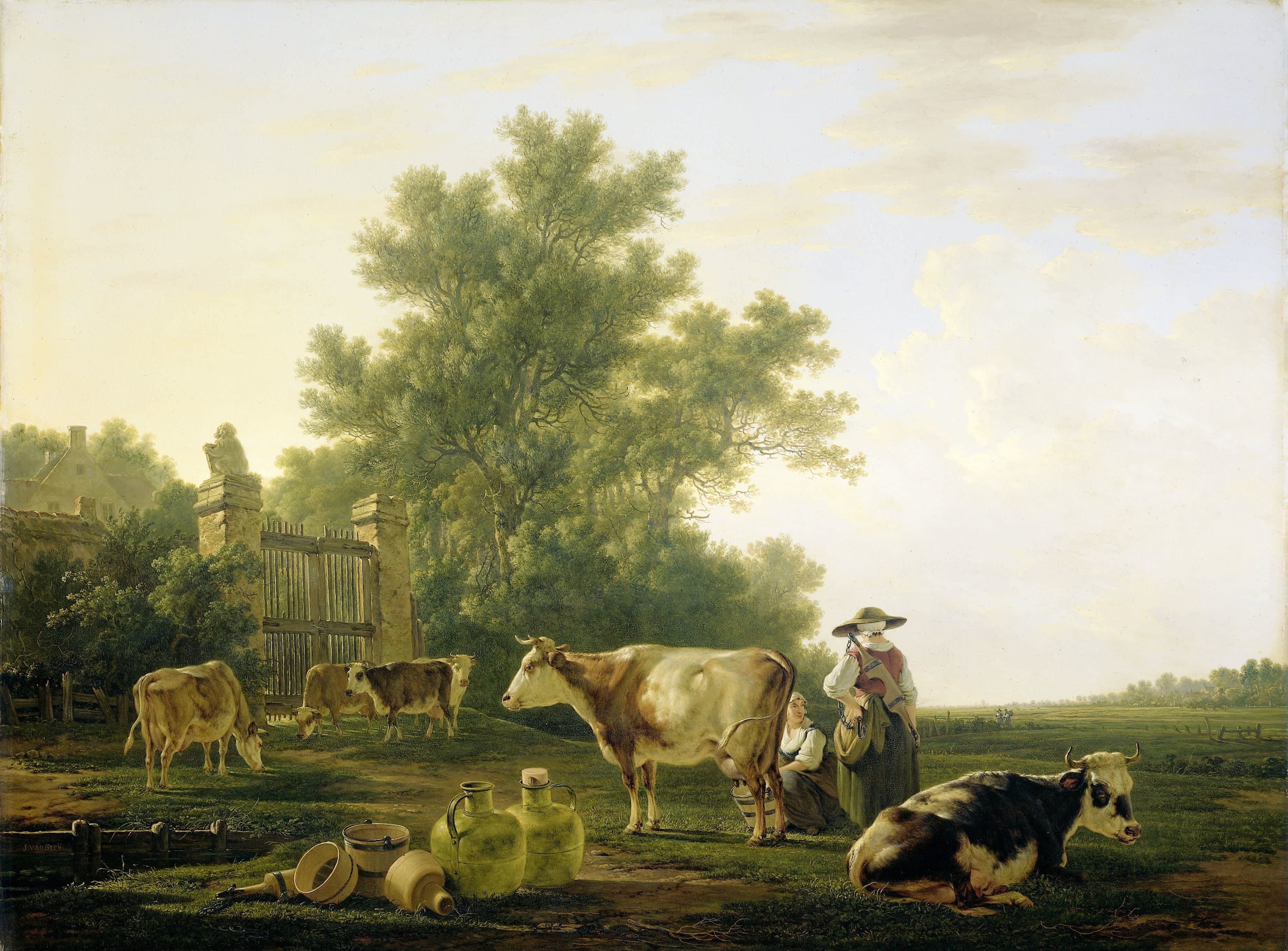 Milking Time — Jacob van Strij