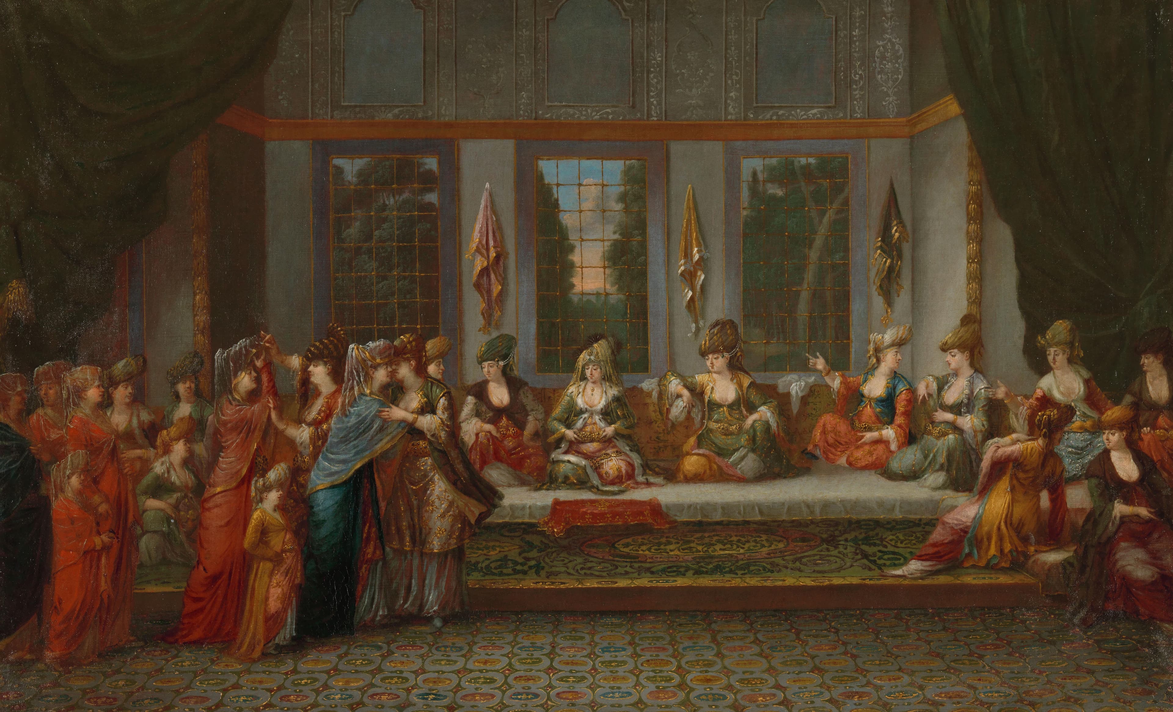 Griekse bruiloft — Jean Baptiste Vanmour