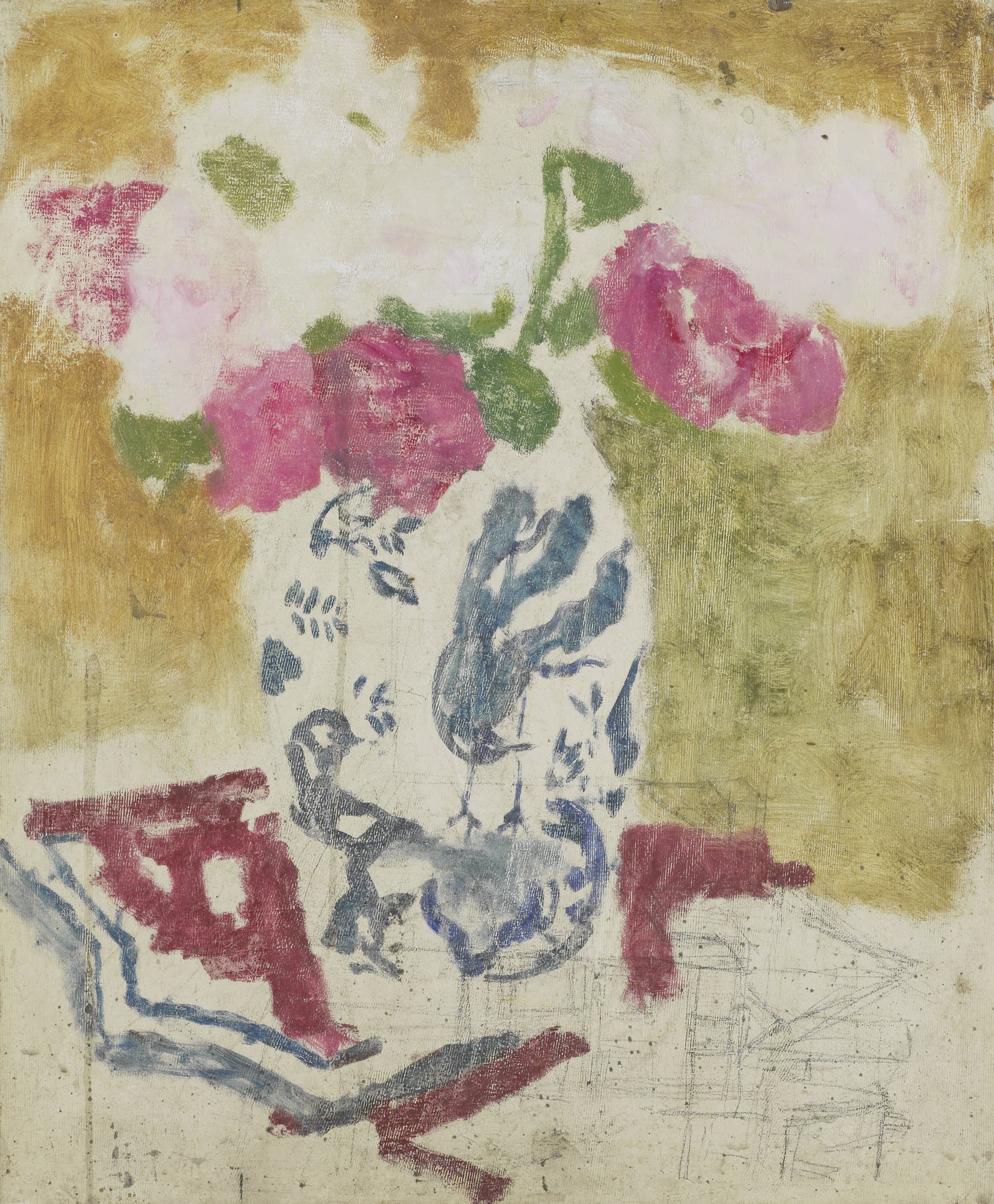 Vase with Pink Flowers — George Hendrik Breitner