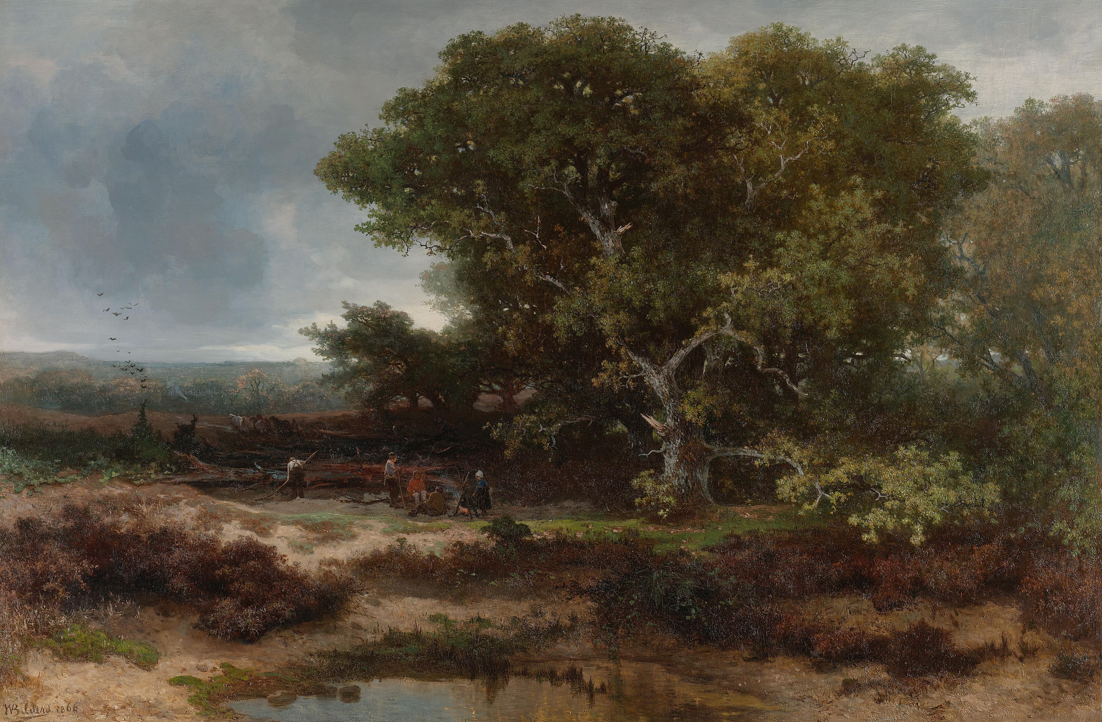 The Heath near Wolfheze — Johannes Warnardus Bilders