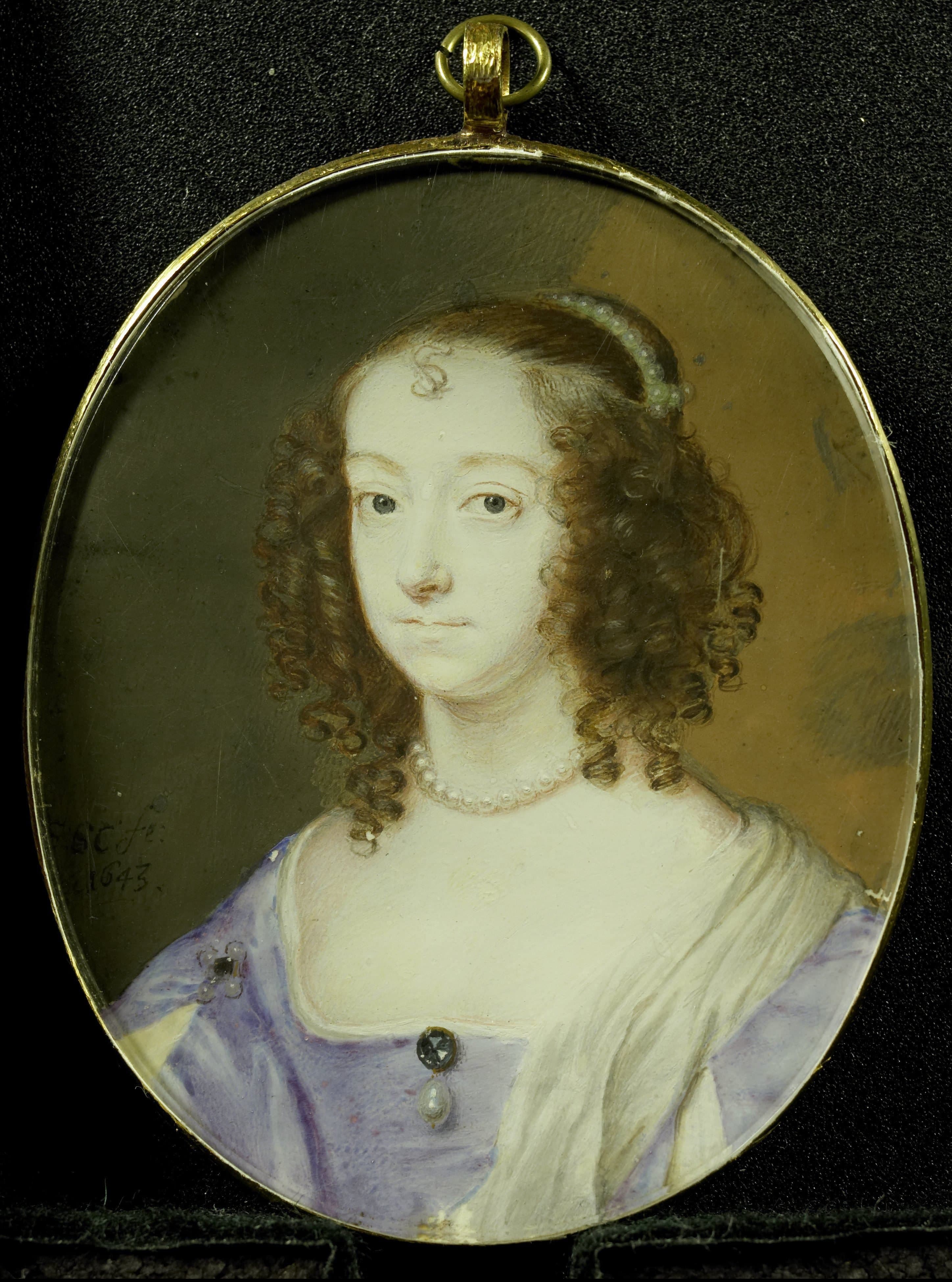 Portret van een vrouw — Samuel Cooper