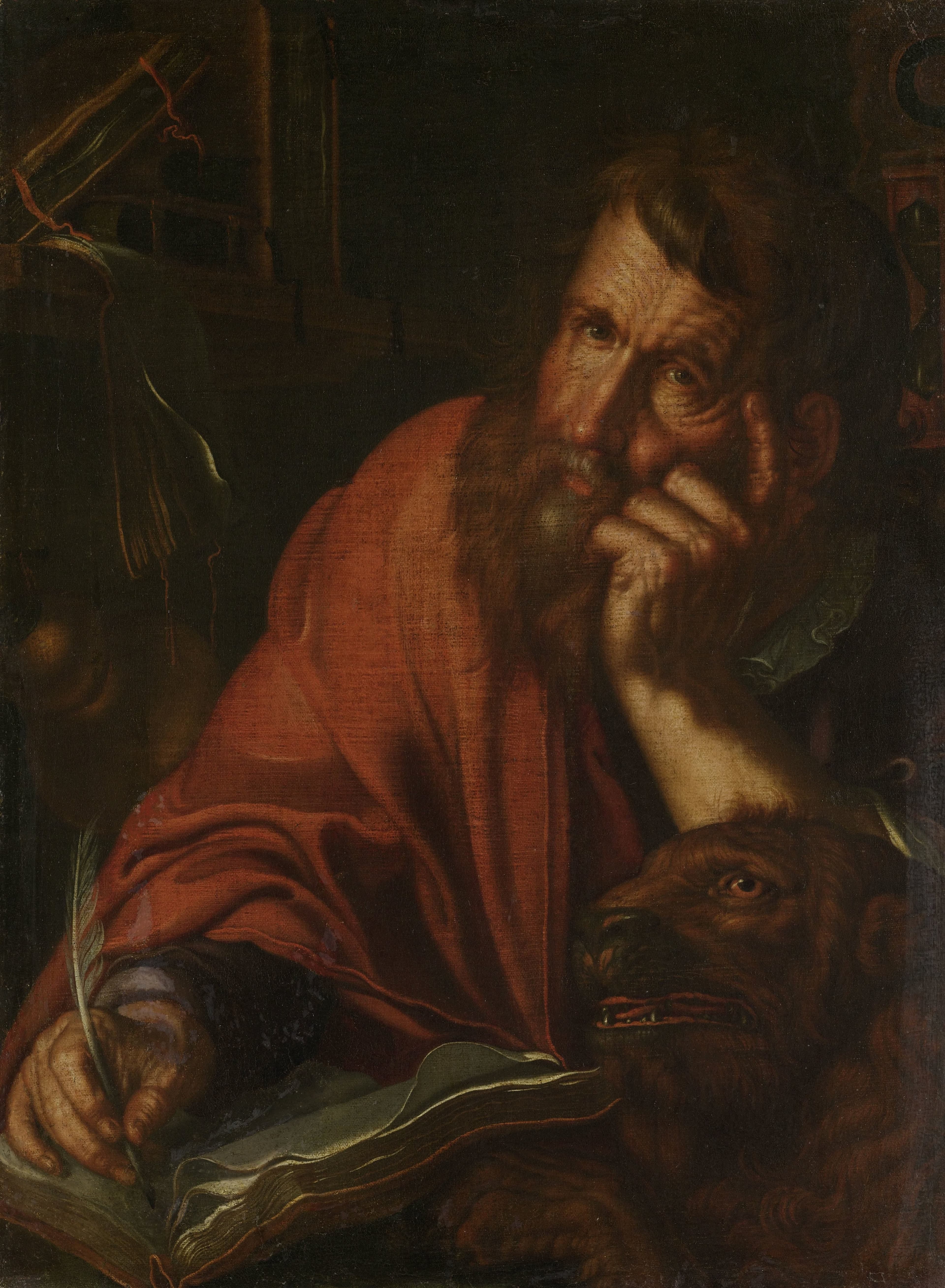 De evangelist Marcus — Joachim Wtewael