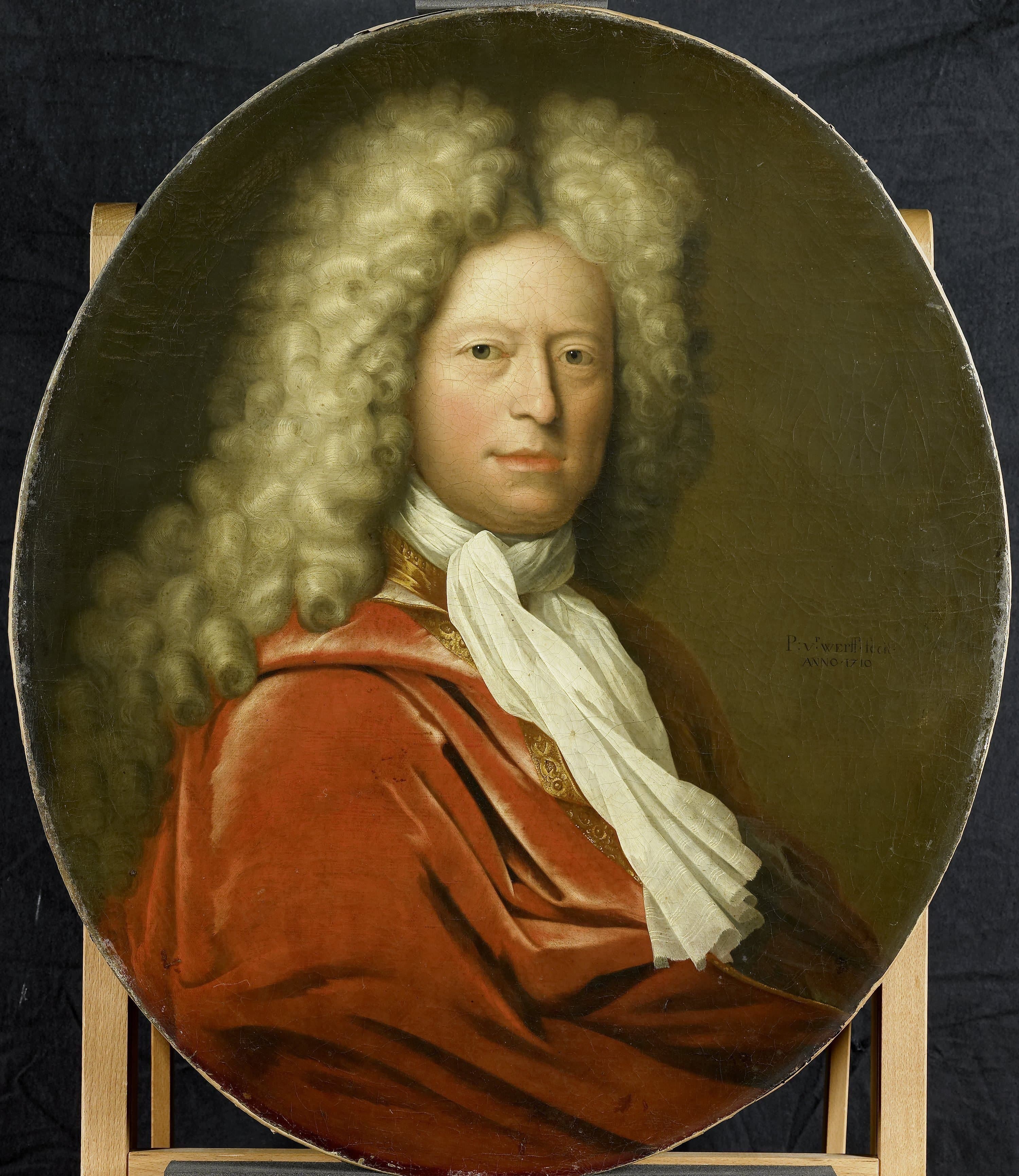 Portrait of Mr. Brustis — Pieter van der Werff