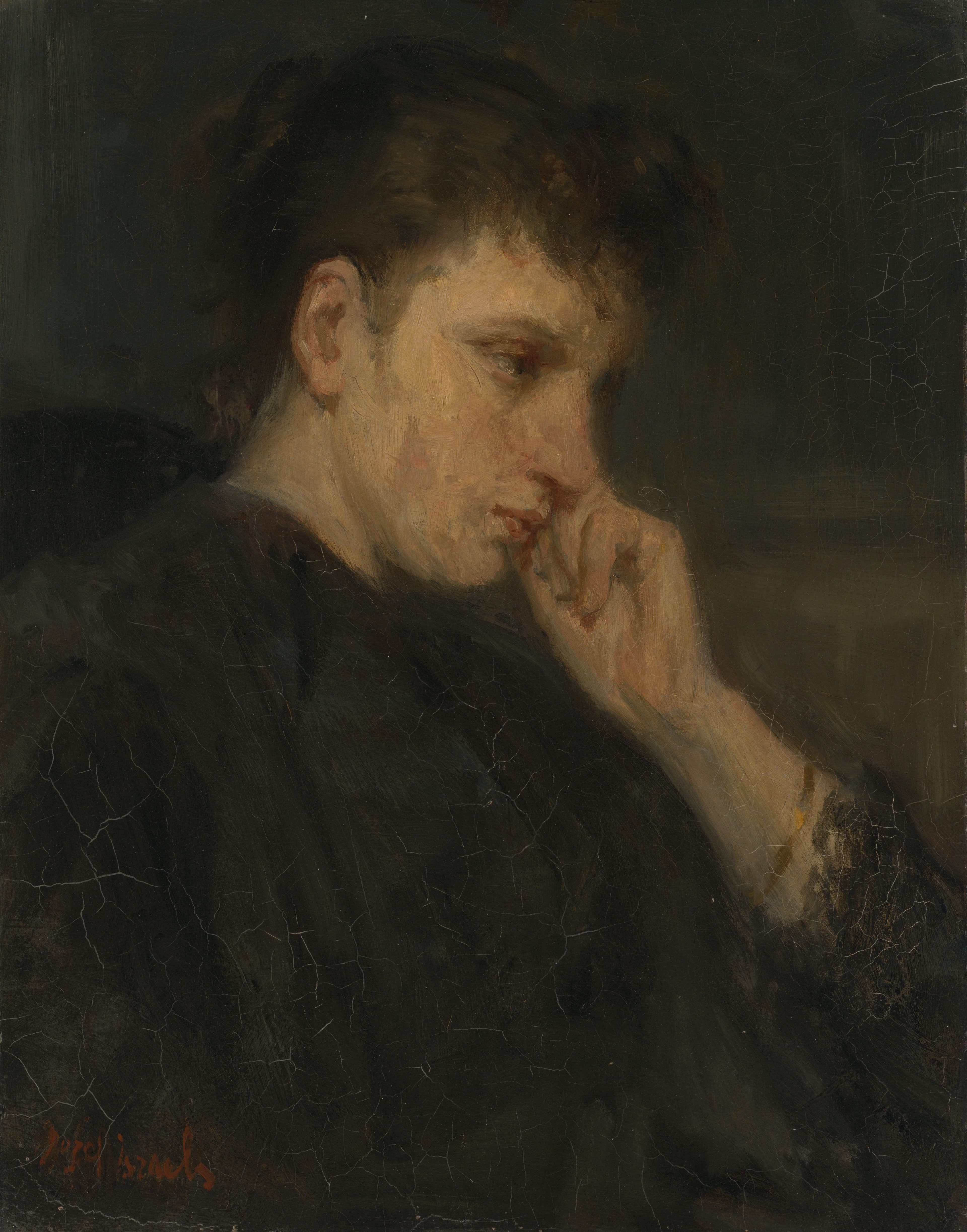 Melancholie — Jozef Israëls