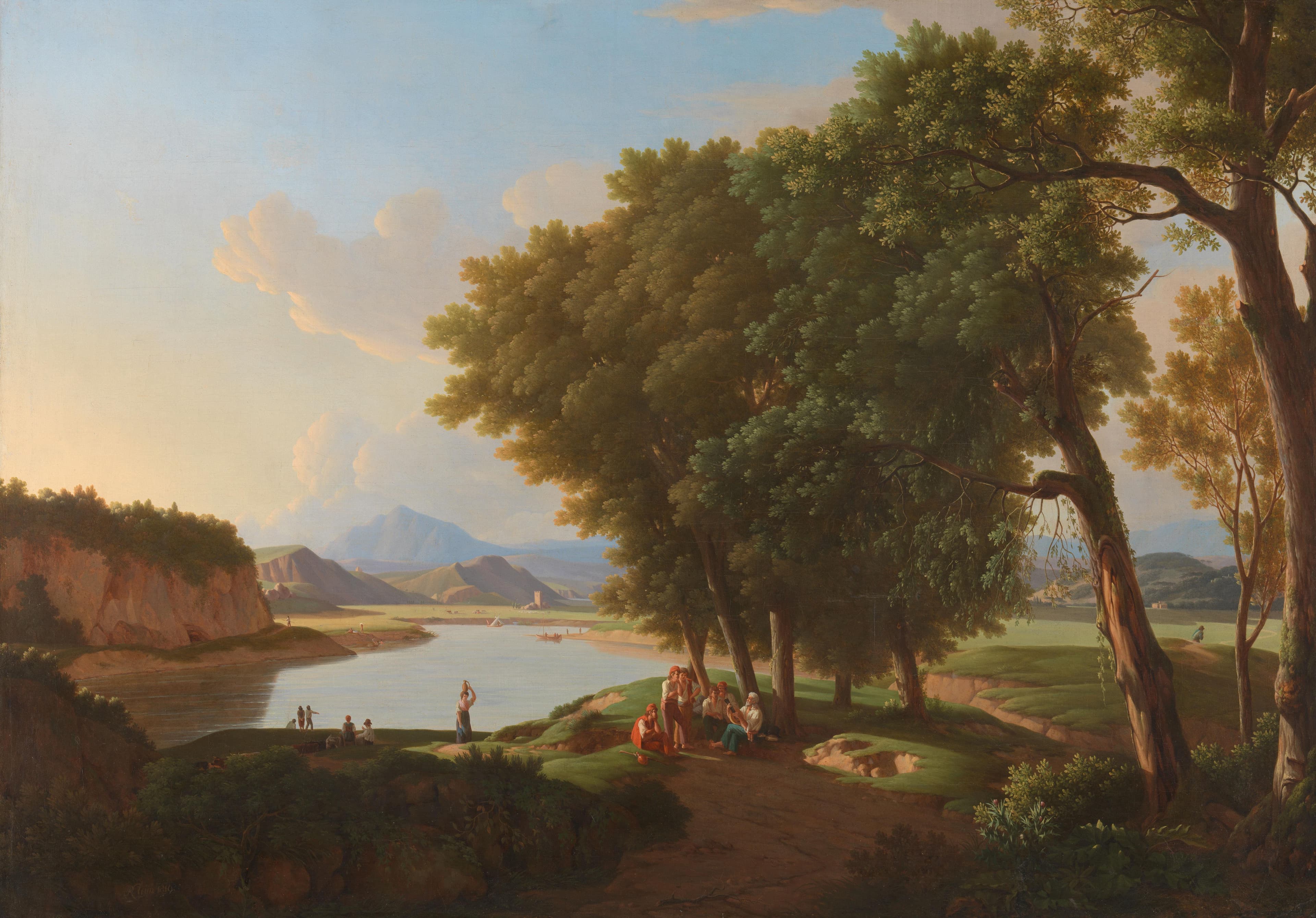 De Aqua Cetosa bij Rome — Pieter Rudolph Kleijn