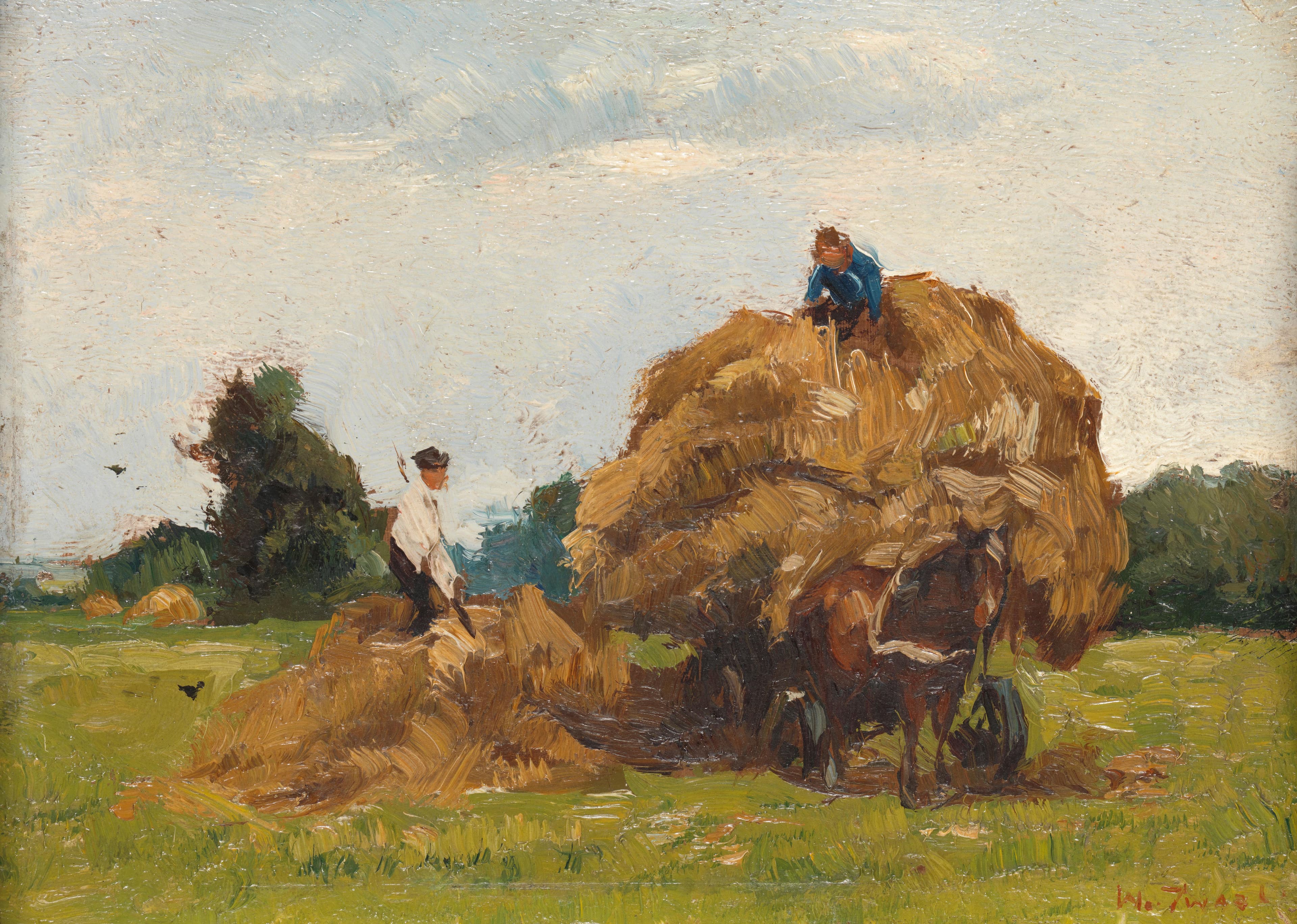 Hooiwagen — Willem de Zwart