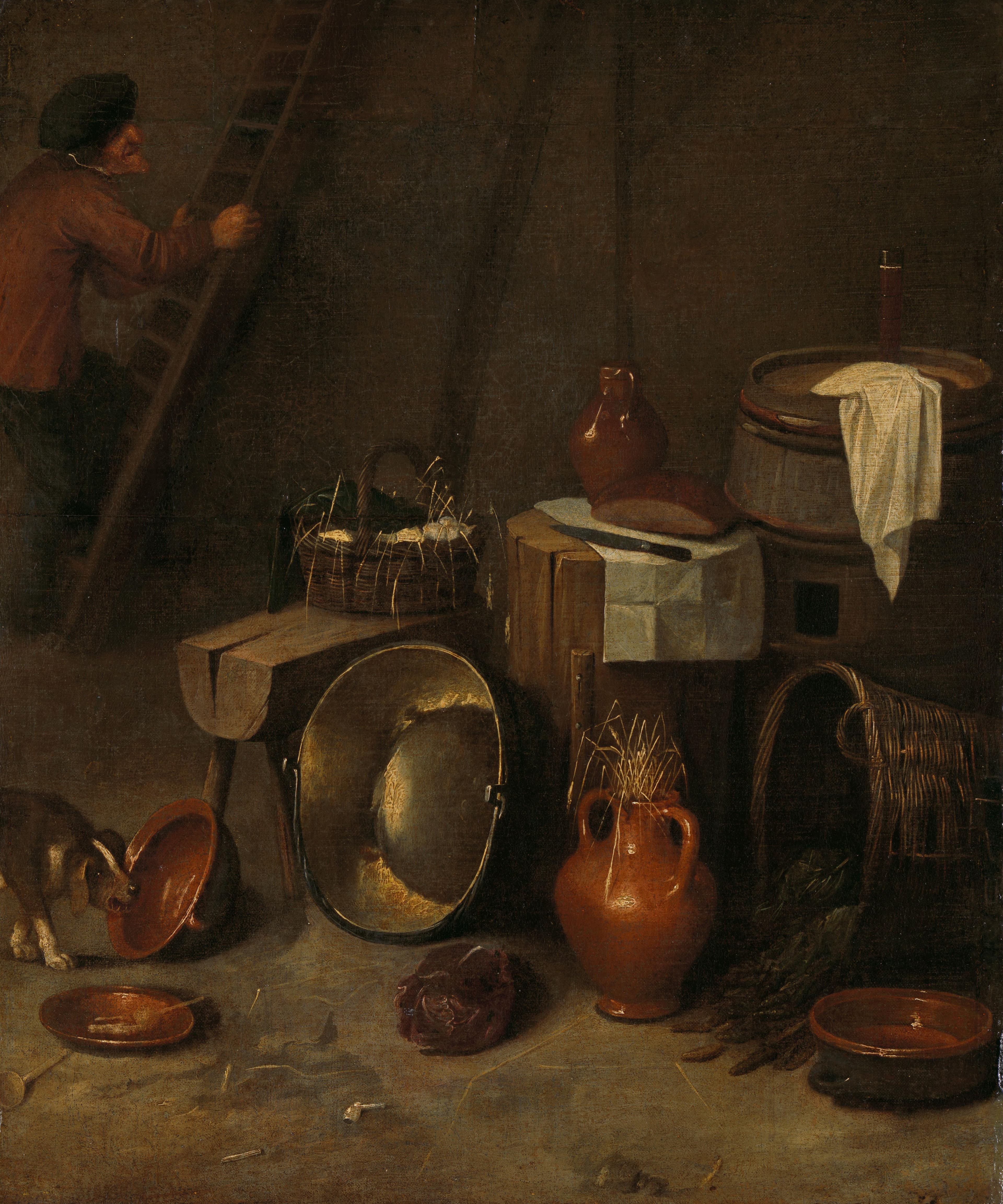 Stilleven in een stal — Hendrik Potuyl