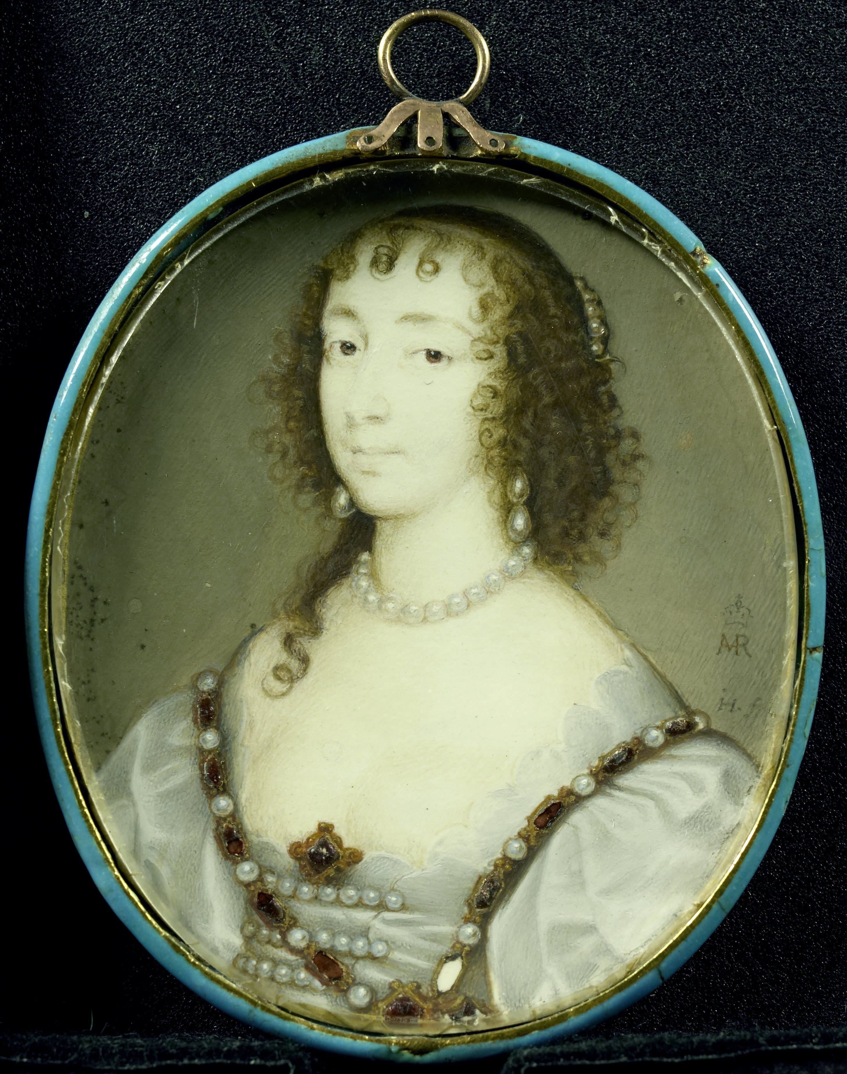 Henriëtte Maria van Frankrijk (1609-1669). Echtgenote van Karel I van Engeland — John Hoskins