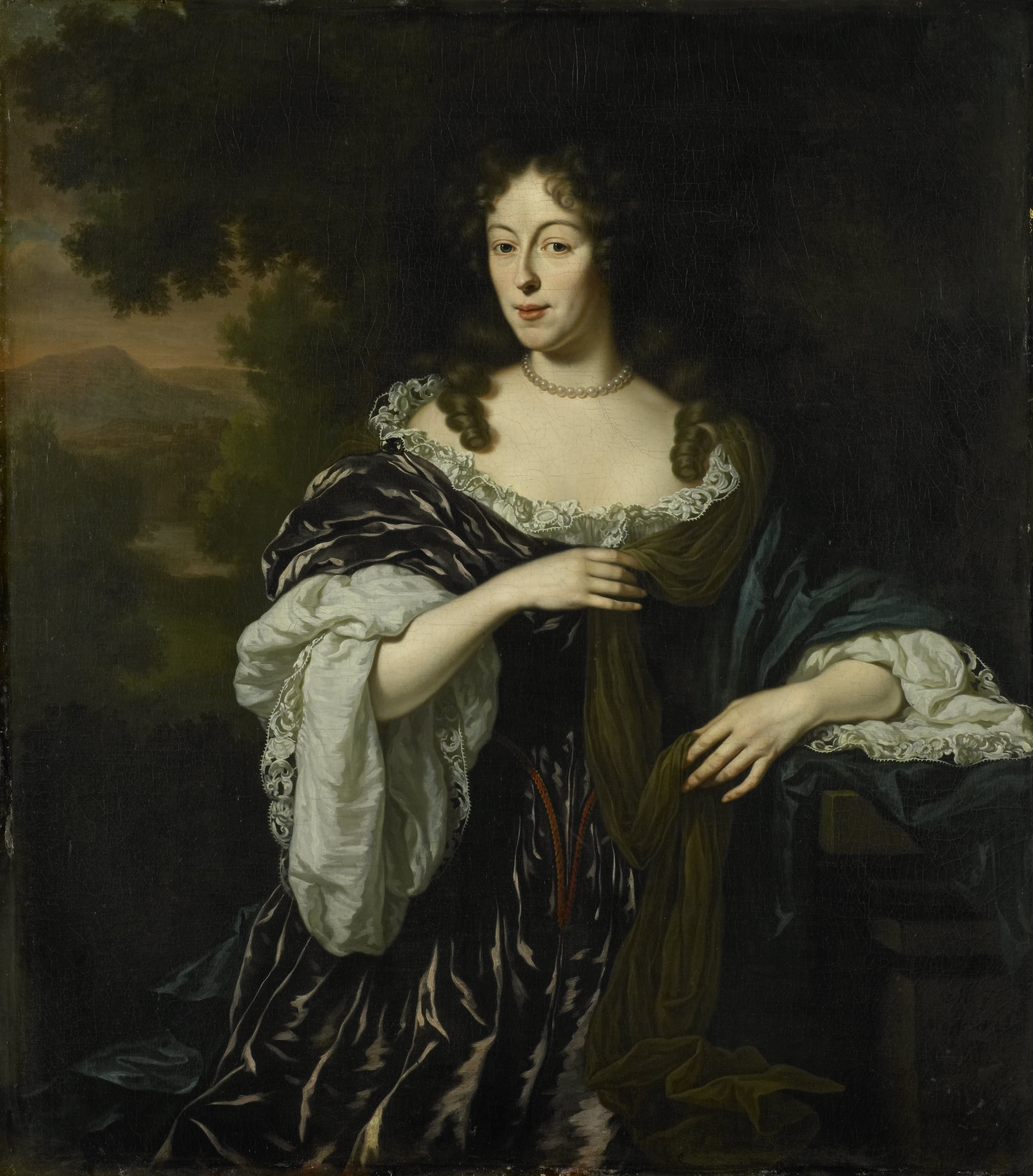 Maria Schaep (1658-1725), echtgenote van Hendrick Bicker — Michiel van Musscher