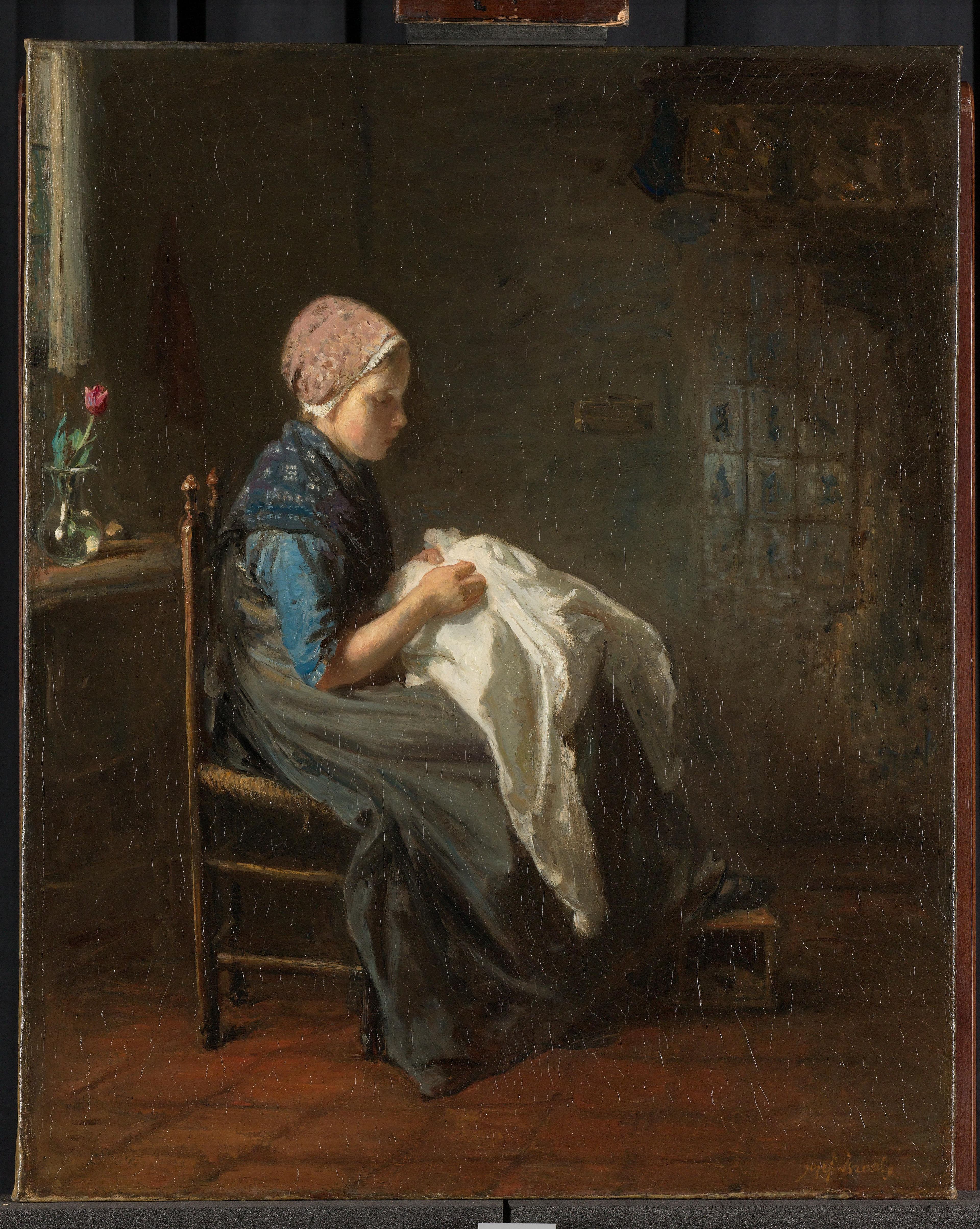 'The Little Seamstress' — Jozef Israëls