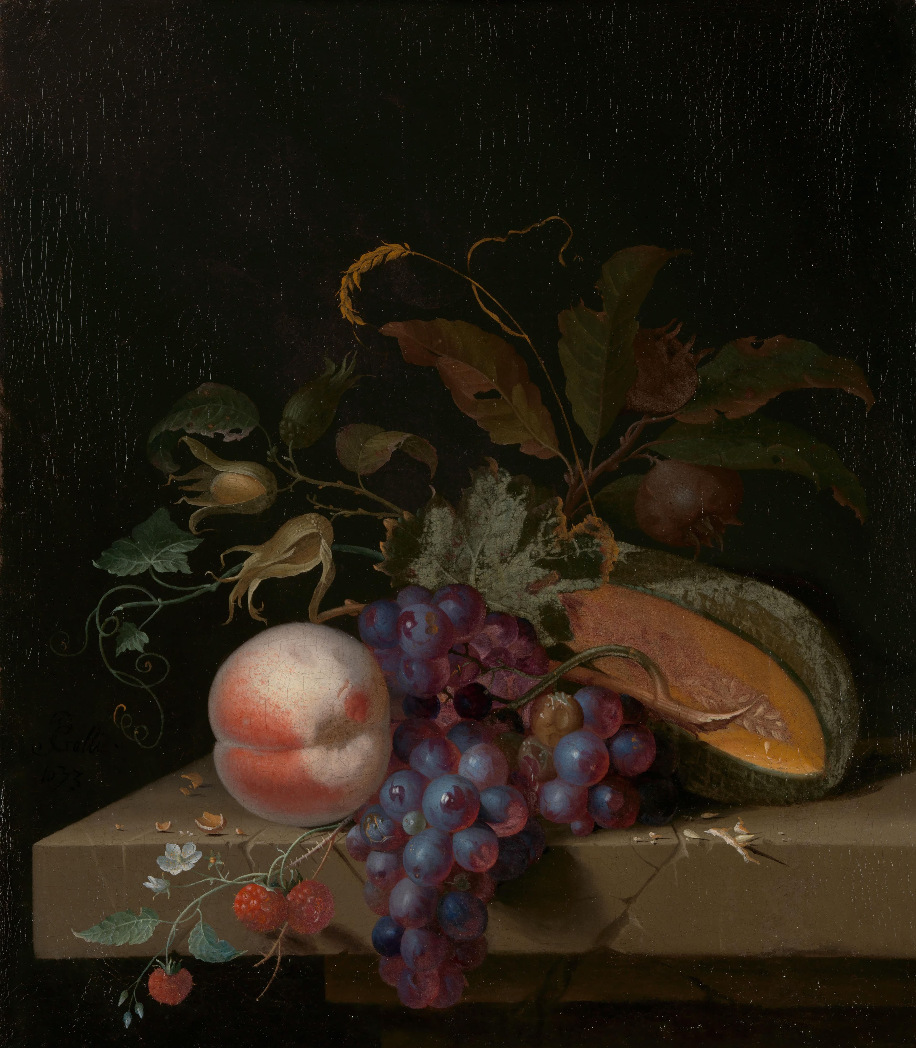 Stilleven met vruchten — Pieter Gallis